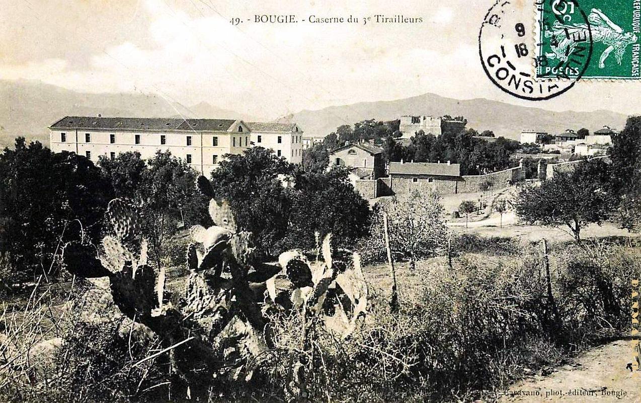 Bougie - Caserne du 3e Tirailleurs - 1908.jpg